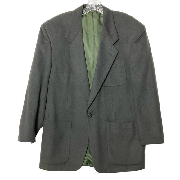 NWOT VINTAGE YVES SAINT LAUREN DILLARDS Blazer Cashmere Virgin Wool - Picture 1 of 11